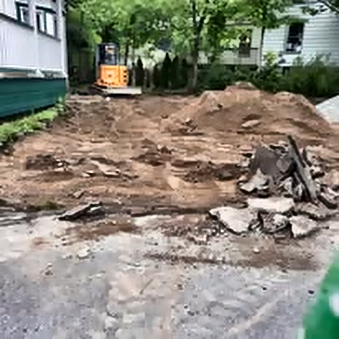 Chantier d'excavation — exemple 4