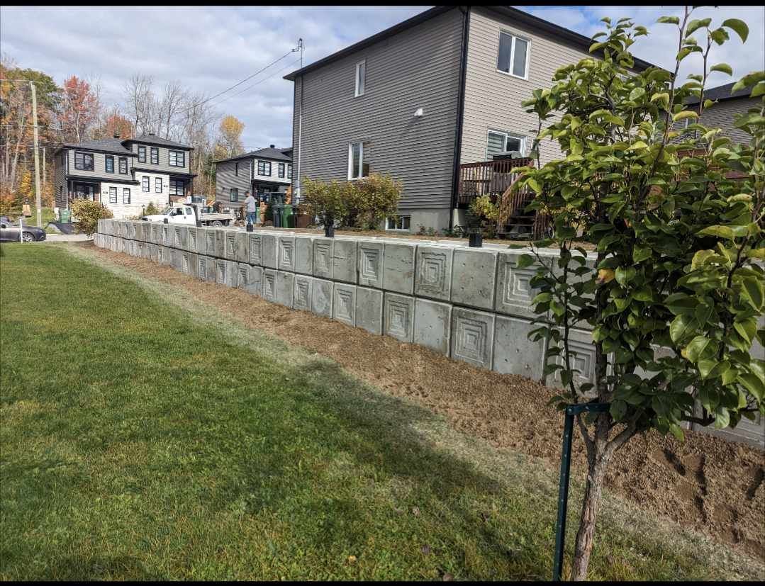 Réalisation terrassement — exemple 6