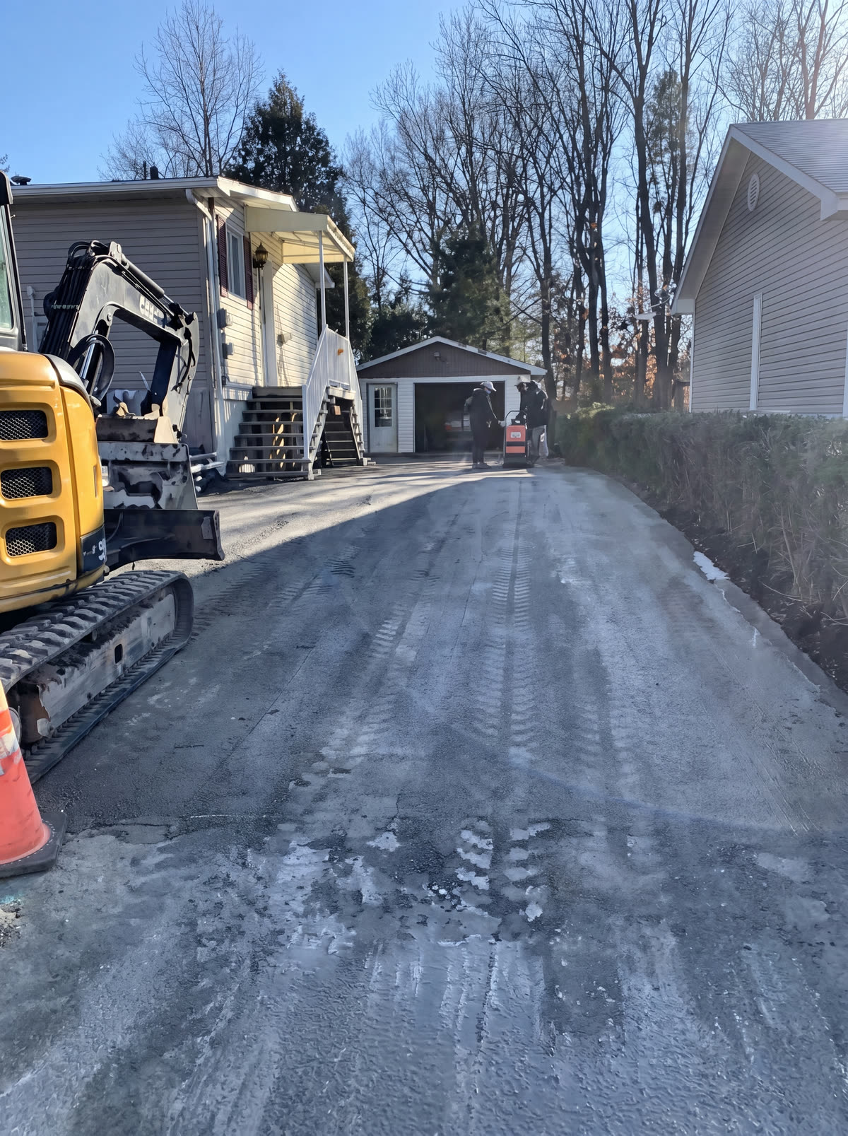 Chantier d'excavation — exemple 2