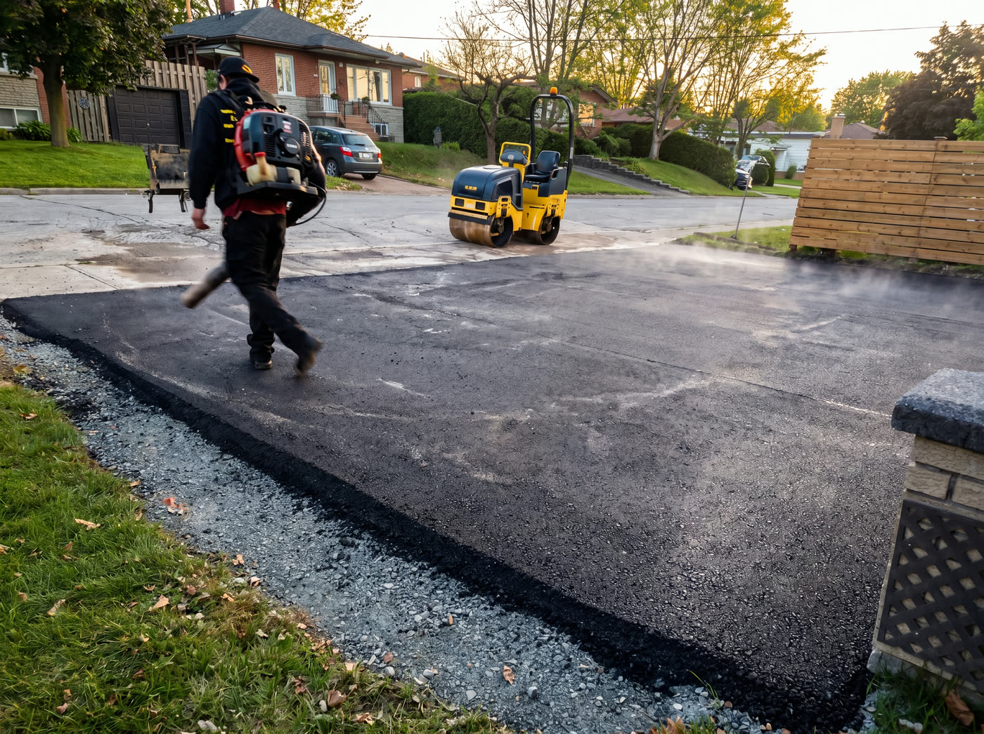 Réalisation pavage — exemple 2